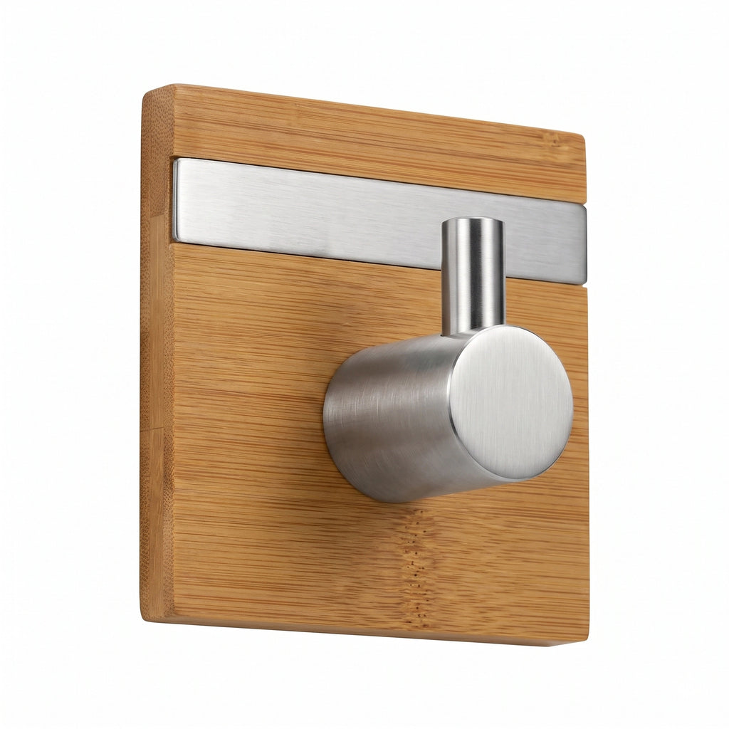 Porte-serviette Mural Bambou 4