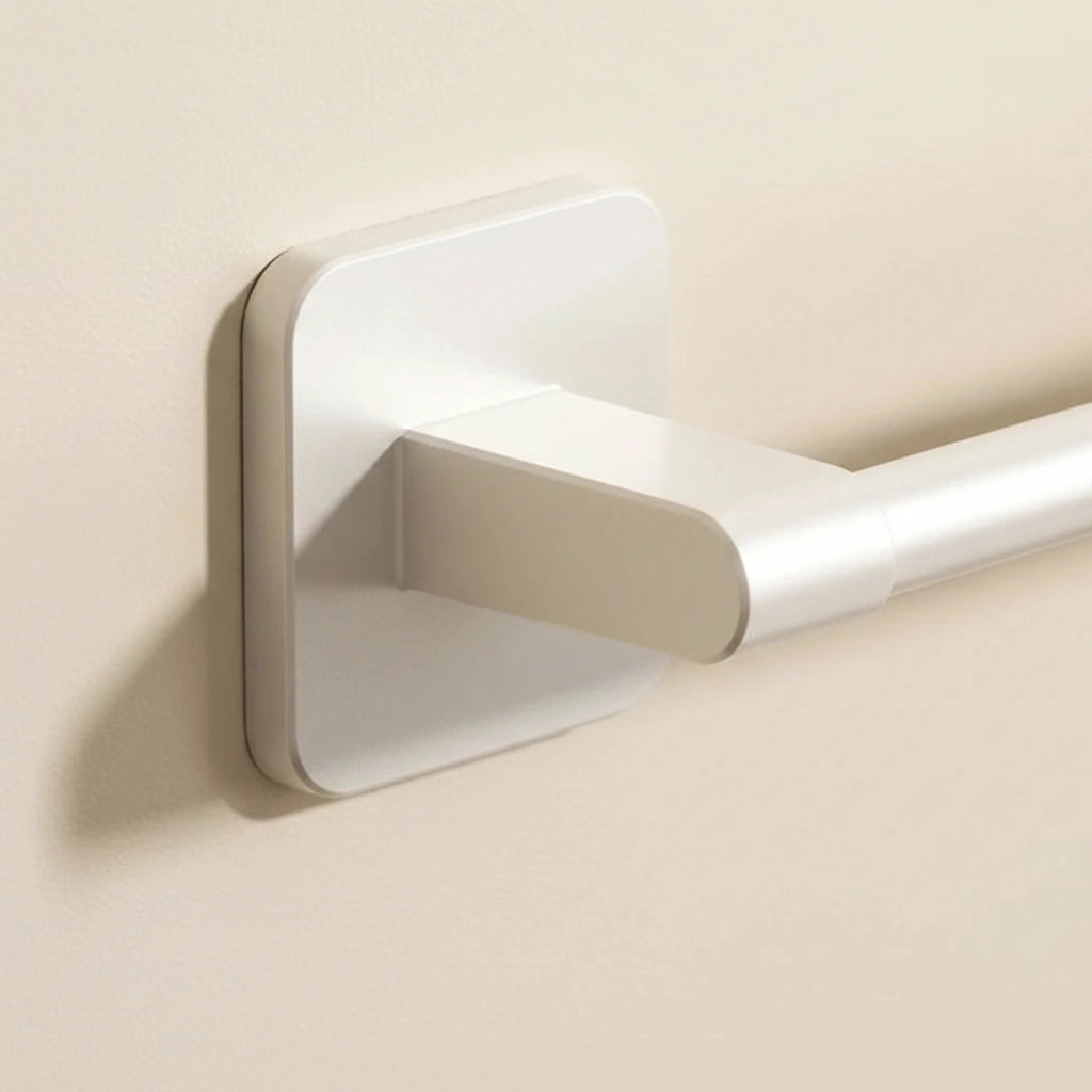 Porte-serviette Mural Blanc Design 2