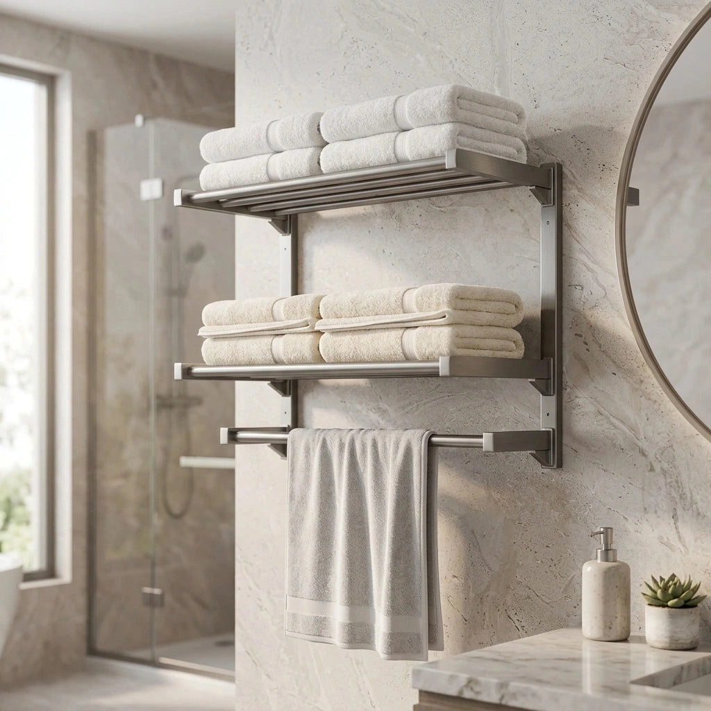 Porte-serviette Mural Triple 3