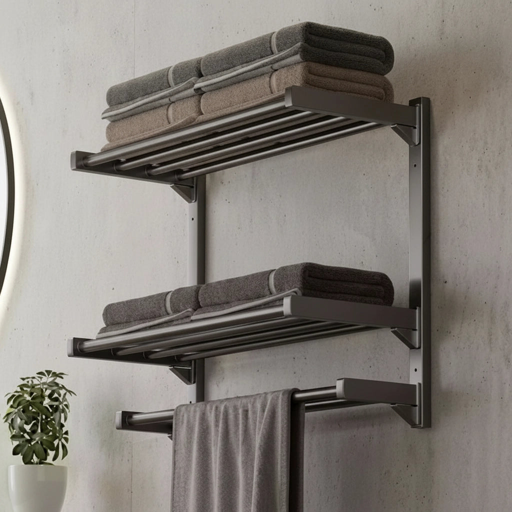 Porte-serviette Mural Triple 4