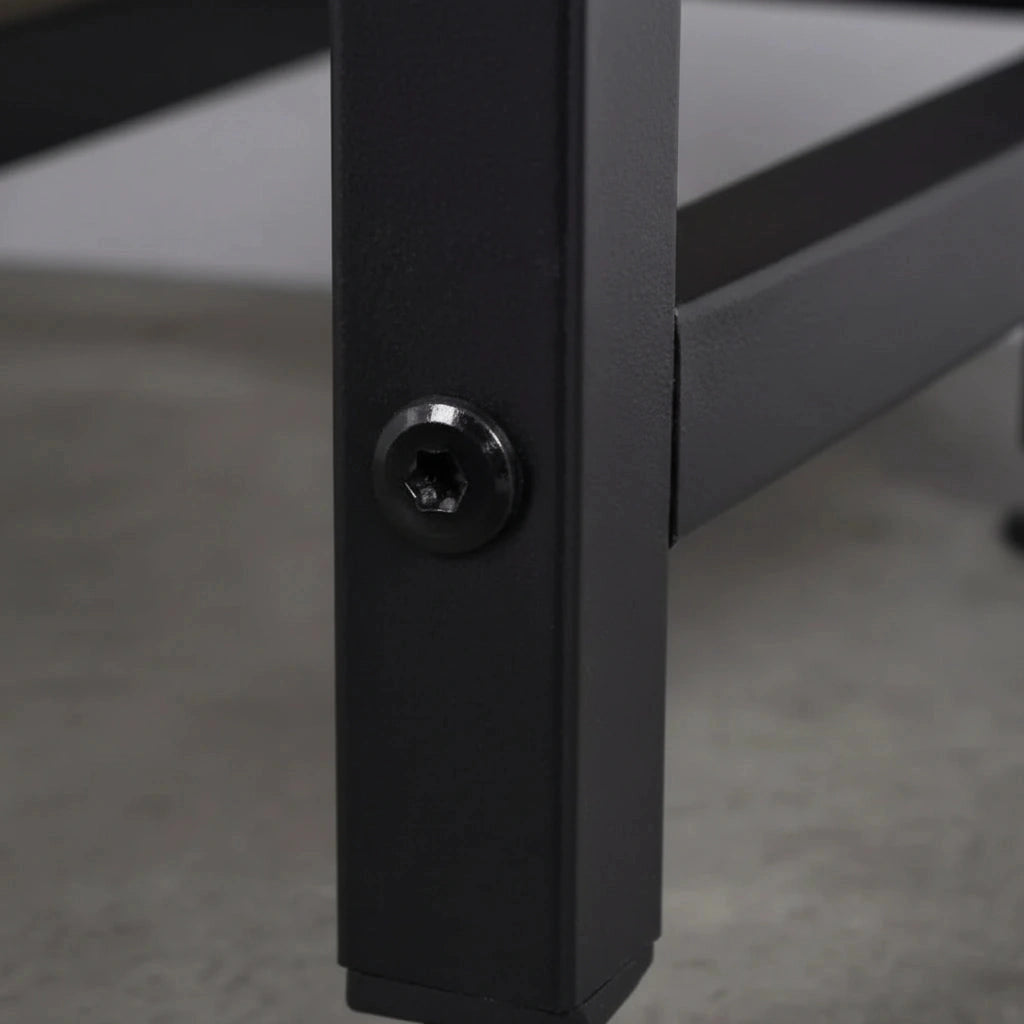 Porte-serviette Noir Sur Pied 2