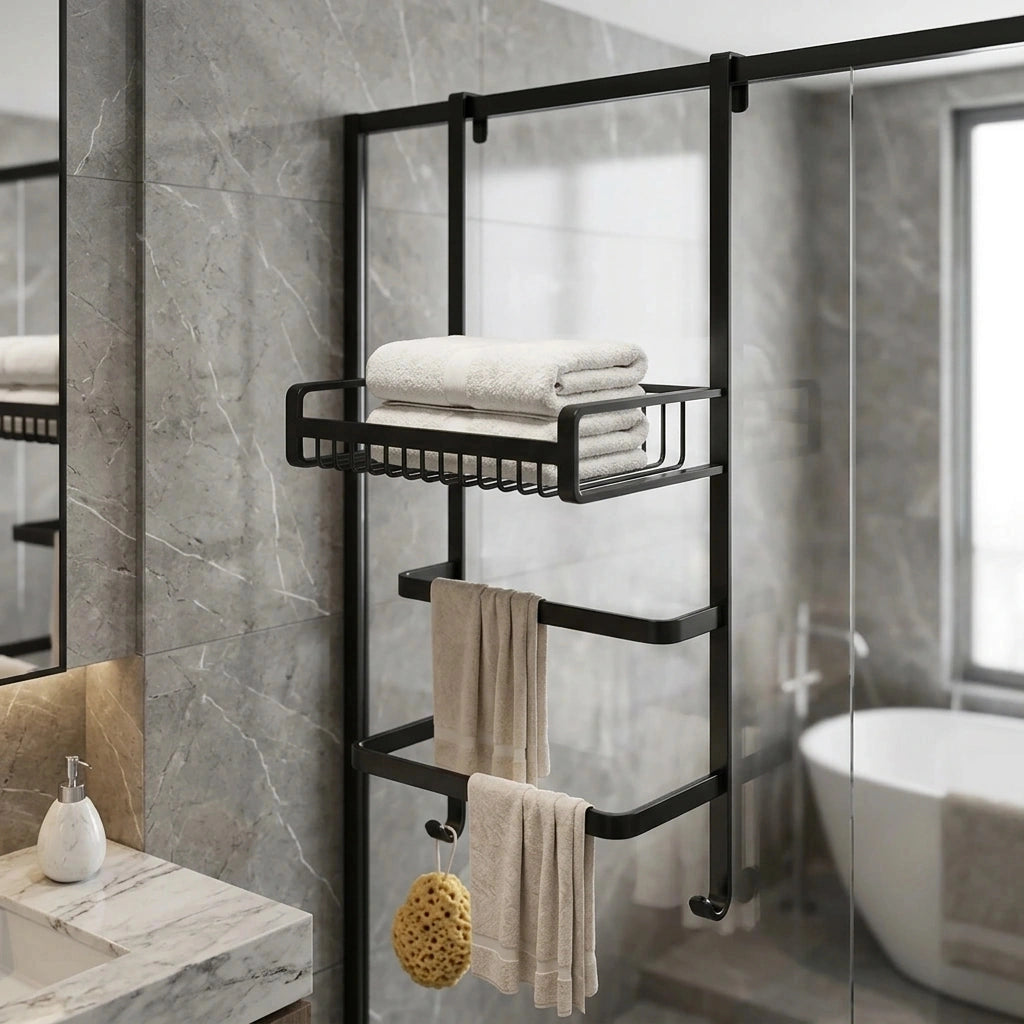 Porte-serviette Paroi De Douche 3