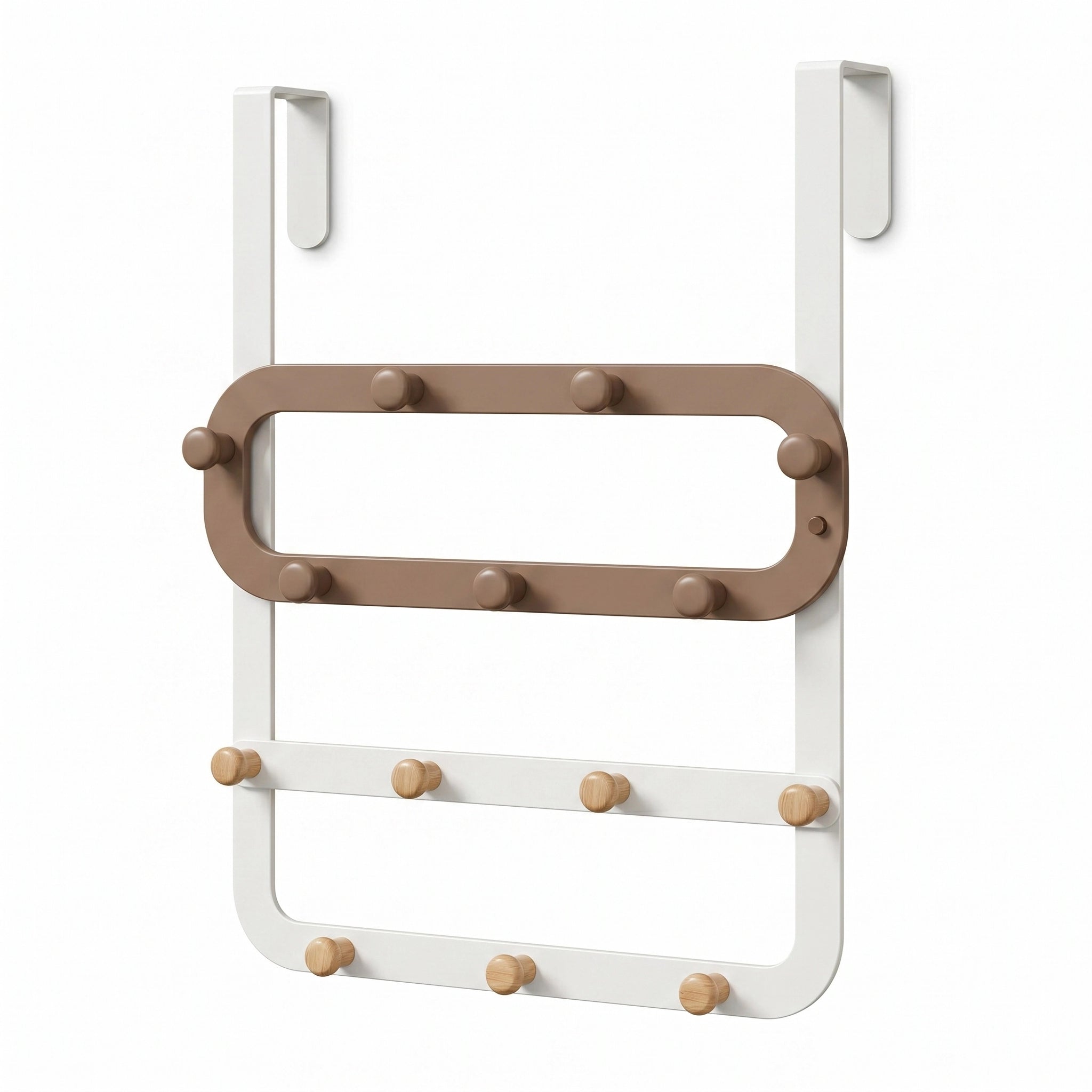 Porte-serviette Paroi Douche Bois 7