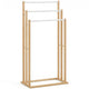 Porte-serviette Sur Pied En Bois