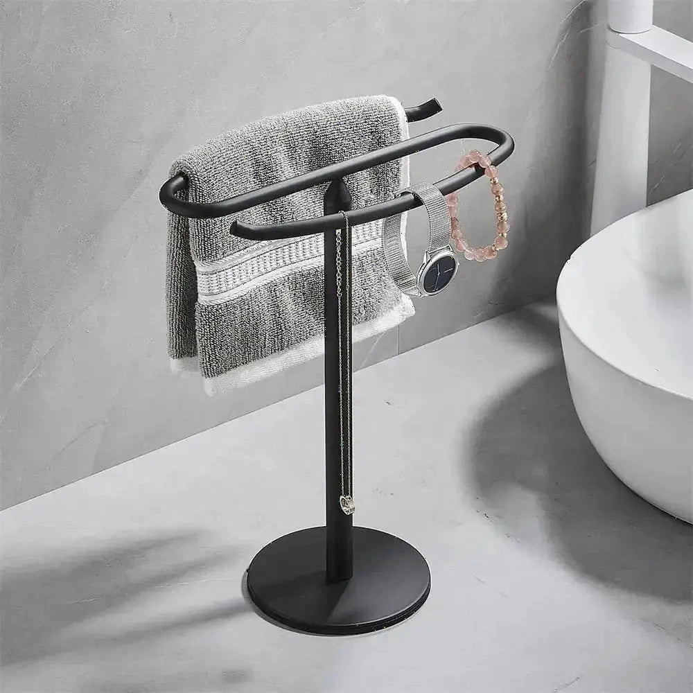 Porte-serviette Sur Pied En Inox 3