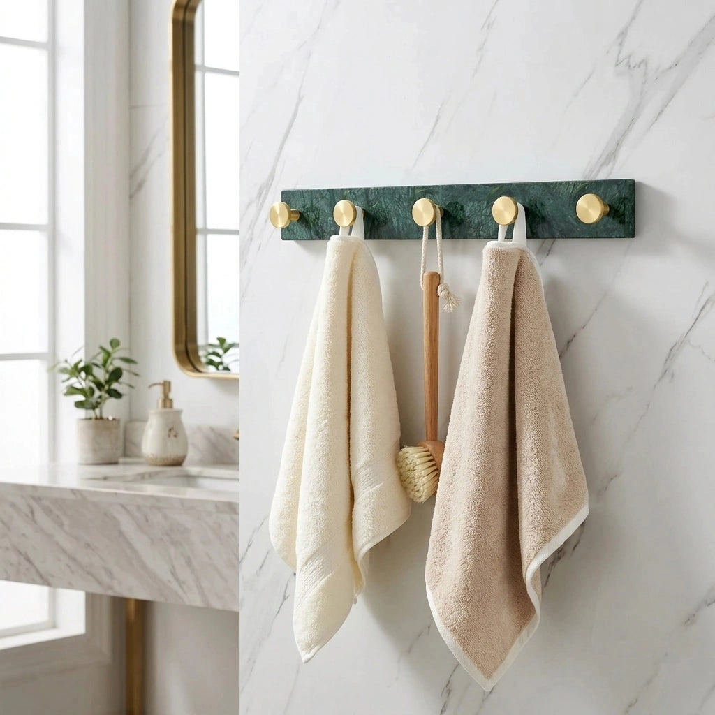 Porte-serviette Vert 3